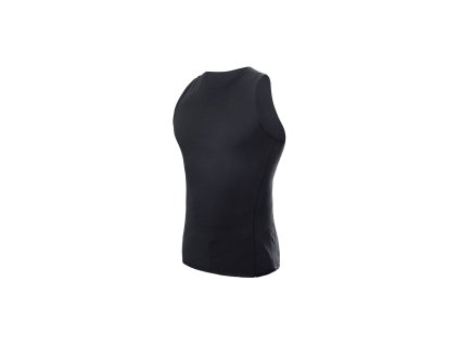 SENSOR Pánske tričko bez rukávov MERINO AIR čierne (Veľkosť L)