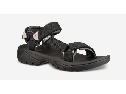 TEVA Dámske sandále TERRA FI 5 UNIVERSAL black - black (Veľkosť EU - komplet 37)
