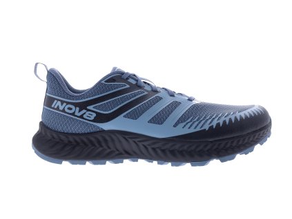 INOV-8 Pánska bežecká obuv TRAILFLY WIDE blue grey/black/slate - blue (Veľkosť EU - komplet 42,5)