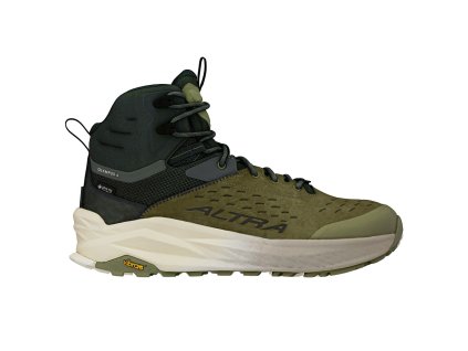 ALTRA Pánska treková obuv OLYMPUS 6 HIKE MID GTX dusty olive - zelená (Veľkosť EU - komplet 42)