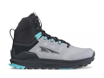 ALTRA Dámske trekové topánky LONE PEAK 9 WATERPROOF MID black/grey - grey/black (Veľkosť EU - komplet 36)