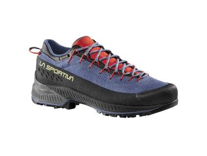 LA SPORTIVA Dámske trekové topánky TX4 EVO WS GTX moonlight/cherry tomato - modré (Veľkosť EU - komplet 37)