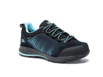 HANWAG Dámske trekové topánky KLARSBY LOW BUNION LADY GTX navy/sky - modré (Veľkosť EU - komplet 37)