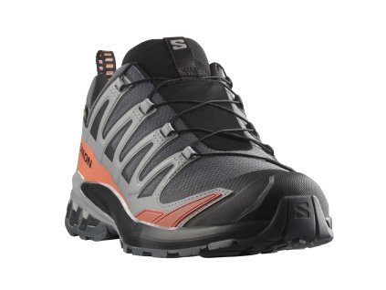 SALOMON Pánska široká bežecká obuv XA PRO 3D V9 WIDE GTX turbulence/black/burnt okre - grey/black (Veľkosť EU - komplet 40 2/3)