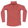 DEVOLD DUO ACTIVE MERINO 205 WOMAN ZIP NECK marsala - červená (Veľkosť L)