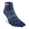 INJINJI Prstové ponožky RUN LIGHTWEIGHT MINI-CREW ULTRA-THIN navy - modré (Veľkosť L)