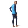 SMARTWOOL Pánske tričko M MERINO 250 BASELAYER CREW BXD neptun heather/deep navy - modré