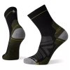 SMARTWOOL PERFORMANCE HIKE LIGHT CUSHION MID CREW SOCKS čierne - čierne
