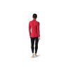 SMARTWOOL Dámske tričko W MERINO 250 BASELAYER 44287 ZIP BOXED červené