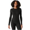 SMARTWOOL Dámske tričko W MERINO 250 BASELAYER CREW BOXED čierne