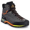 SCARPA Pánska treková obuv ZODIAC PLUS GTX shark/orange - sivá