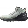 SALOMON Pánska treková obuv OUTPULSE MID GTX wrought iron/black - sivá