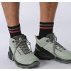 SALOMON Pánska treková obuv OUTPULSE MID GTX wrought iron/black - sivá