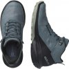 SALOMON Dámska treková obuv OUTPULSE MID GTX W stormy weather/black/wrought - sivá