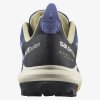 SALOMON Dámska treková obuv OUTPULSE GTX W mood indigo/leek green/easter egg - modrá