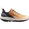 SALOMON Dámska treková obuv OUTPULSE GTX W apricot buff/black/tulipwood - oranžová