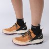 SALOMON Dámska treková obuv OUTPULSE GTX W apricot buff/black/tulipwood - oranžová