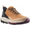 SALOMON Dámska treková obuv OUTPULSE GTX W apricot buff/black/tulipwood - oranžová