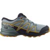 SALOMON Detská bežecká obuv SPEEDCROSS CSWP J slate/night sky/saffron - sivá