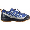 SALOMON Detská bežecká obuv XA PRO V8 CSWP J palace blue/navy blue - modrá