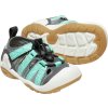 KEEN Detské sandále KNOTCH CREEK CHILDREN steel grey/waterfall - sivé