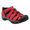KEEN Detské sandále NEWPORT H2 YOUTH ribbon red/gargoyle - červené