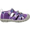 KEEN Detské sandále SEACAMP II CNX YOUTH camo/tillandsia purple - fialové