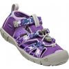 KEEN Detské sandále SEACAMP II CNX YOUTH camo/tillandsia purple - fialové