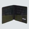 OAKLEY Pánska peňaženka B1B BIFOLD WALLET new dark brush hthr - hnedá