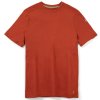 SMARTWOOL Pánske tričko M MERINO SPORT 150 TECH TEE picante - oranžové