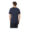 SMARTWOOL Pánske tričko M EVERYDAY EXPLORATION MERINO V-NECK TEE deep navy heather - modré
