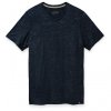 SMARTWOOL Pánske tričko M EVERYDAY EXPLORATION MERINO V-NECK TEE deep navy heather - modré