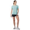 SMARTWOOL Dámske tričko W MERINO SPORT 120 SHORT SLEEVE bielené aqua h - modré