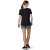 SMARTWOOL Dámske tričko W MERINO SPORT 120 SHORT SLEEVE black - čierne