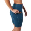SMARTWOOL Dámske nohavice W MERINO SPORT TRAINING SHORT twilight blue - modré