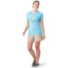 SMARTWOOL Dámske tričko W MERINO SPORT 150 ALP START SHORT SGTSF ocean spray - modré