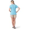 SMARTWOOL Dámske tričko W MERINO SPORT 150 ALP START SHORT SGTSF ocean spray - modré