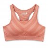 SMARTWOOL Dámska podprsenka W SEAMLESS RACERBACK BRA light mahogany - oranžová