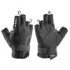 LEKI Rukavice na Nordic Walking GLOVES NORDIC BREEZE SHARK SHORT 6.0 black/white - čierne