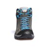 ASOLO Dámska treková obuv NUCLEON MID GV ML graphite/silver/cyan blue - sivá