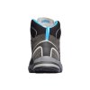 ASOLO Dámska treková obuv NUCLEON MID GV ML graphite/silver/cyan blue - sivá