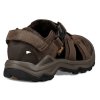 TEVA Pánske sandále OMNIUM 2 LEATHER turkish coffee - hnedé