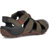 TEVA Pánske sandále FLINTWOOD dark olive - zelené