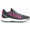 MERRELL Dámske trekové topánky BRAVADA EDGE black/fuchsia - sivé/fialové