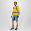 KARPOS Pánsky cyklistický dres VAL FEDERIA TEE (043) lemon curry print - žltý