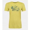 ORTOVOX Dámske tričko 140 COOL MTN PLAYGROUND TS wabisabi - zelené