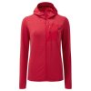 MOUNTAIN EQUIPMENT Dámska fleecová mikina LUMIKO HOODED WMS JACKET capsicum red - červená