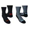 VAVRYS Trekingové ponožky TREK CMX 2020 2-pack black/grey - čierne/sivé