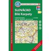 92 Slovácko, Biele Karpaty, 8. vydanie, 2018 - laminovaná turistická mapa