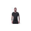 SENSOR Pánske tričko MERINO AIR čierne